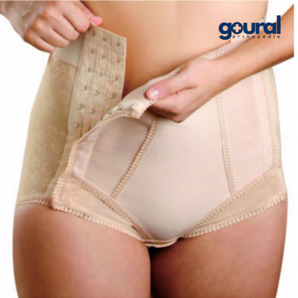 Adjustable abdominal support sheath (postpartum)