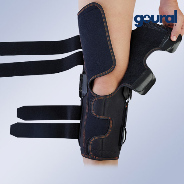 Genu-Tex Lock Long Flexion-Extension Control Knee Brace
