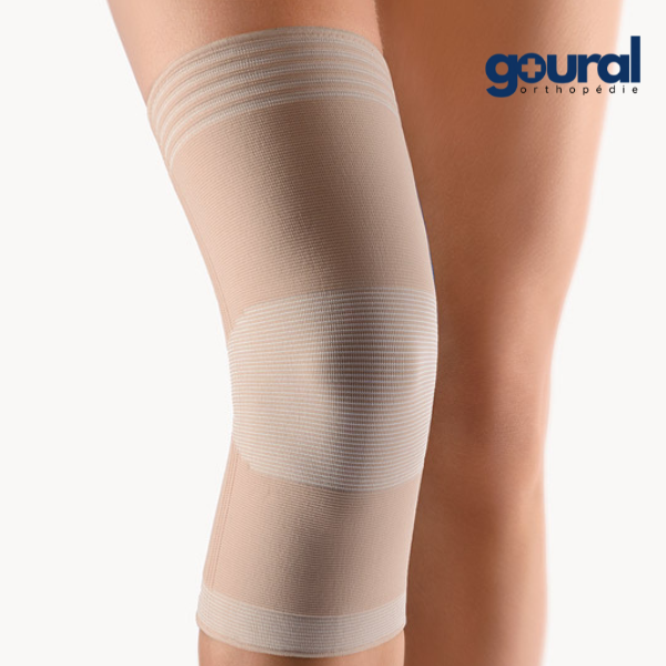 Double density color compression knee brace
