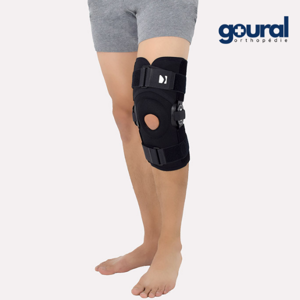 Activ pren 2i articulated ligament knee brace with thigh opening
