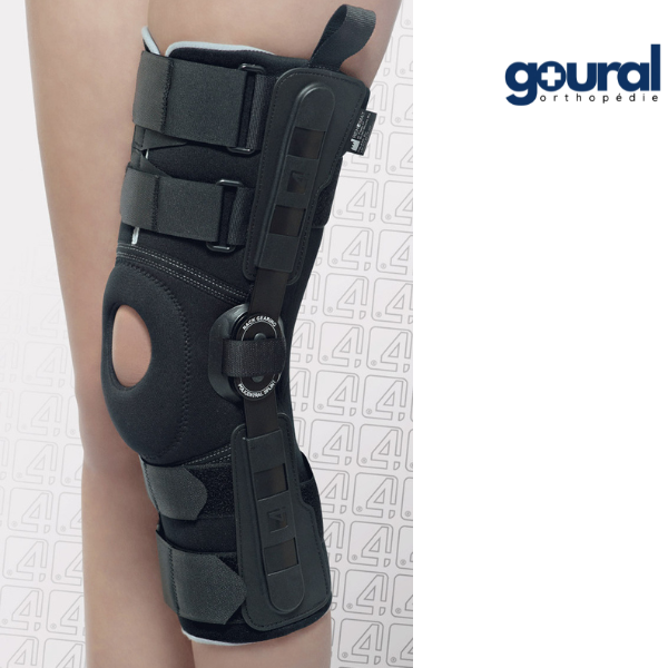 Long ligament knee brace upper thigh opening Activ pren 2i