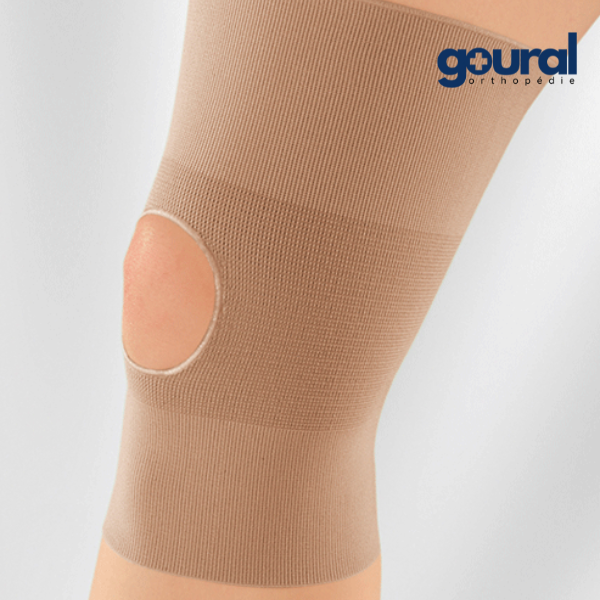 Genouillères élastiques de maintien (paire) ouverture rotulienne GonaFlex