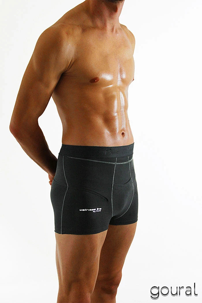 ErniaBoxer slip-boxer pour réduire les hernies inguinales sans pelotes goural