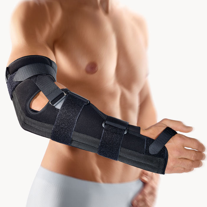 ElboWrist Elbow and Hand Immobilization Orthosis, Formable from 0° to 90°