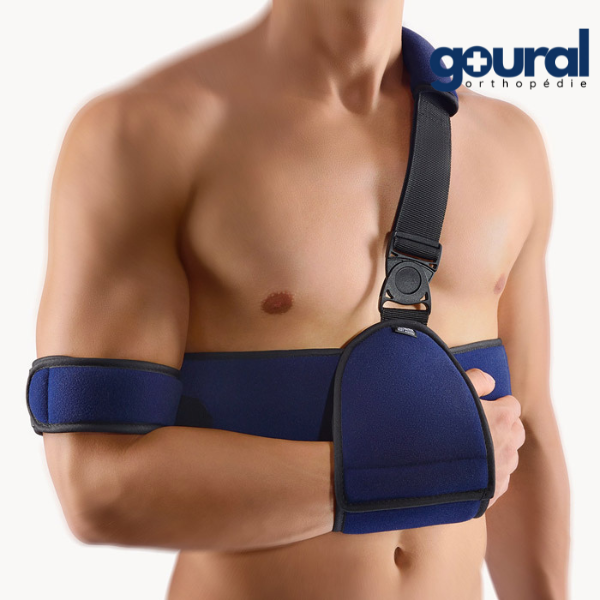 Immobilisation de l'épaule et du coude omO3Points