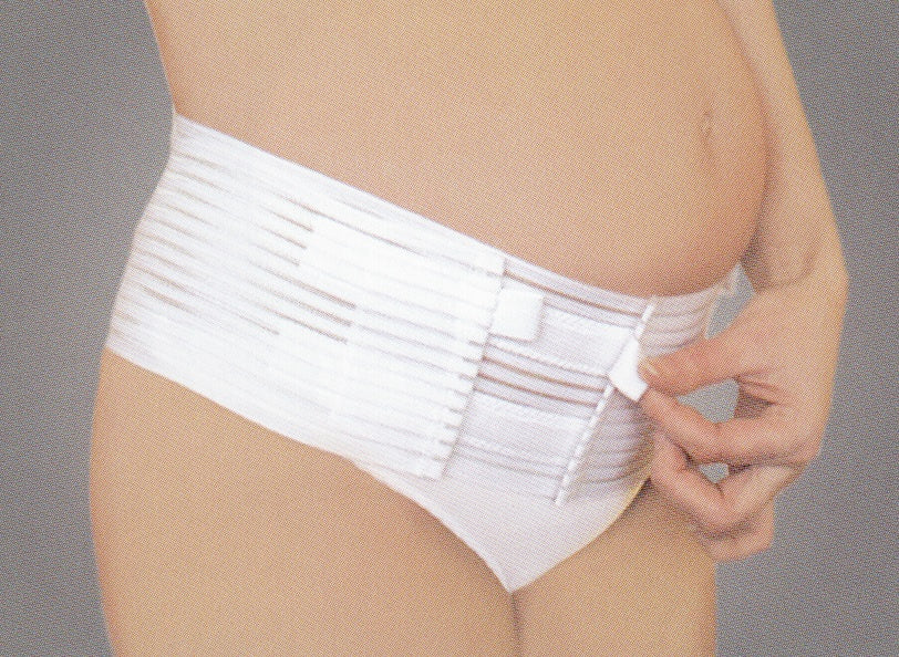 Ceinture abdominale basse pour future maman
