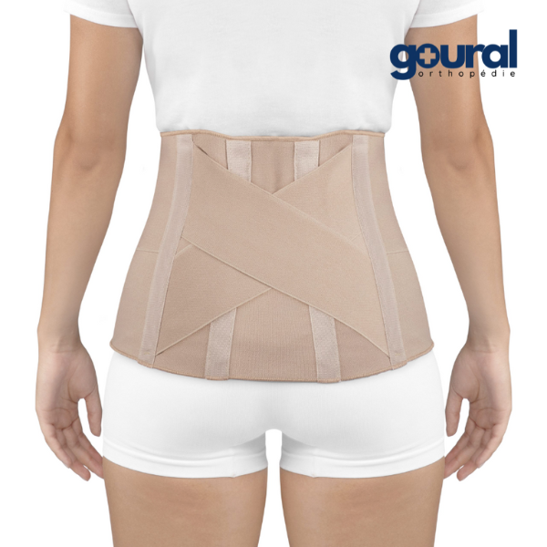 Ceinture de soutien lombaire ultra-fine et légère – goural orthopédie