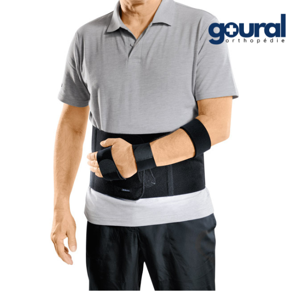 NEURO-RESTRICT Ceinture abdominale coude au corps spéciale Abdo-AVC