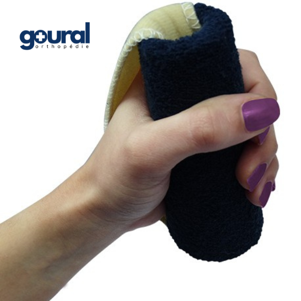 Spastic hand-finger cone orthosis without finger separator