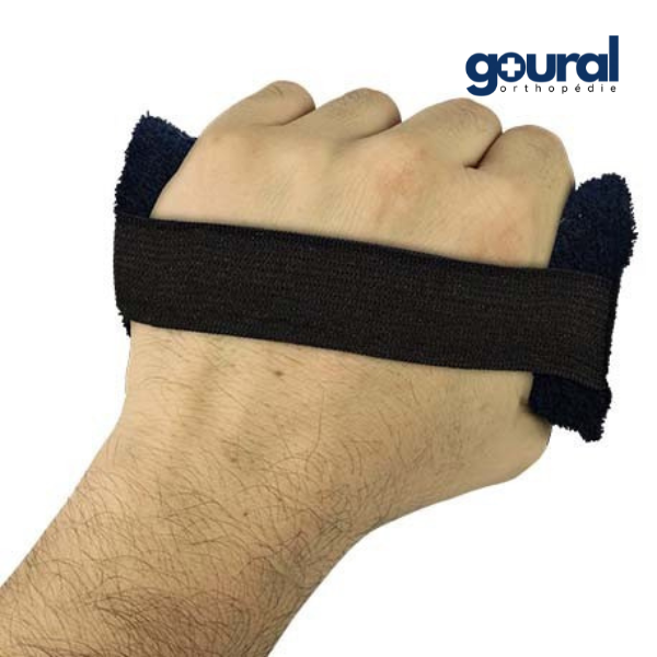 Spastic hand-finger cushion orthosis