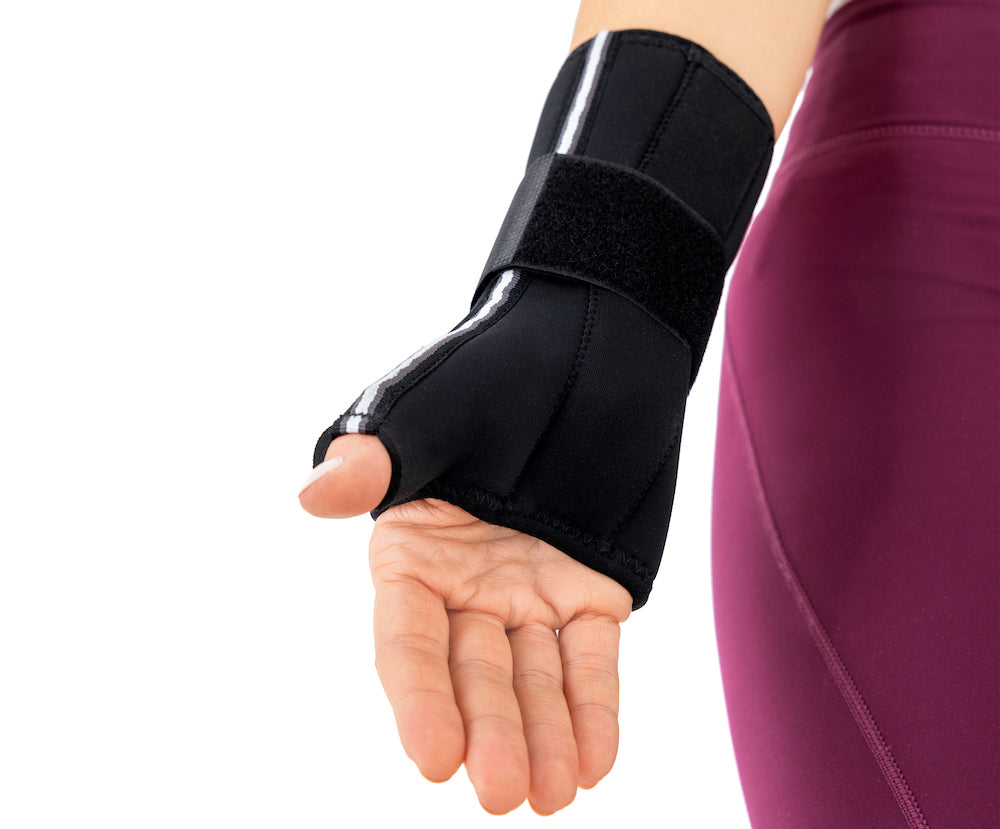 Orthèse d'immobilisation du poignet et de maintien du pouce