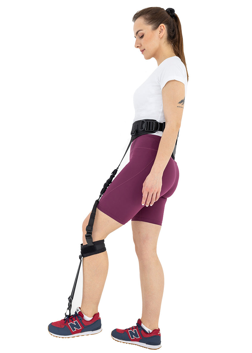 Releveur de pied et orthèse lanceur de jambe pour atteintes neurologiques