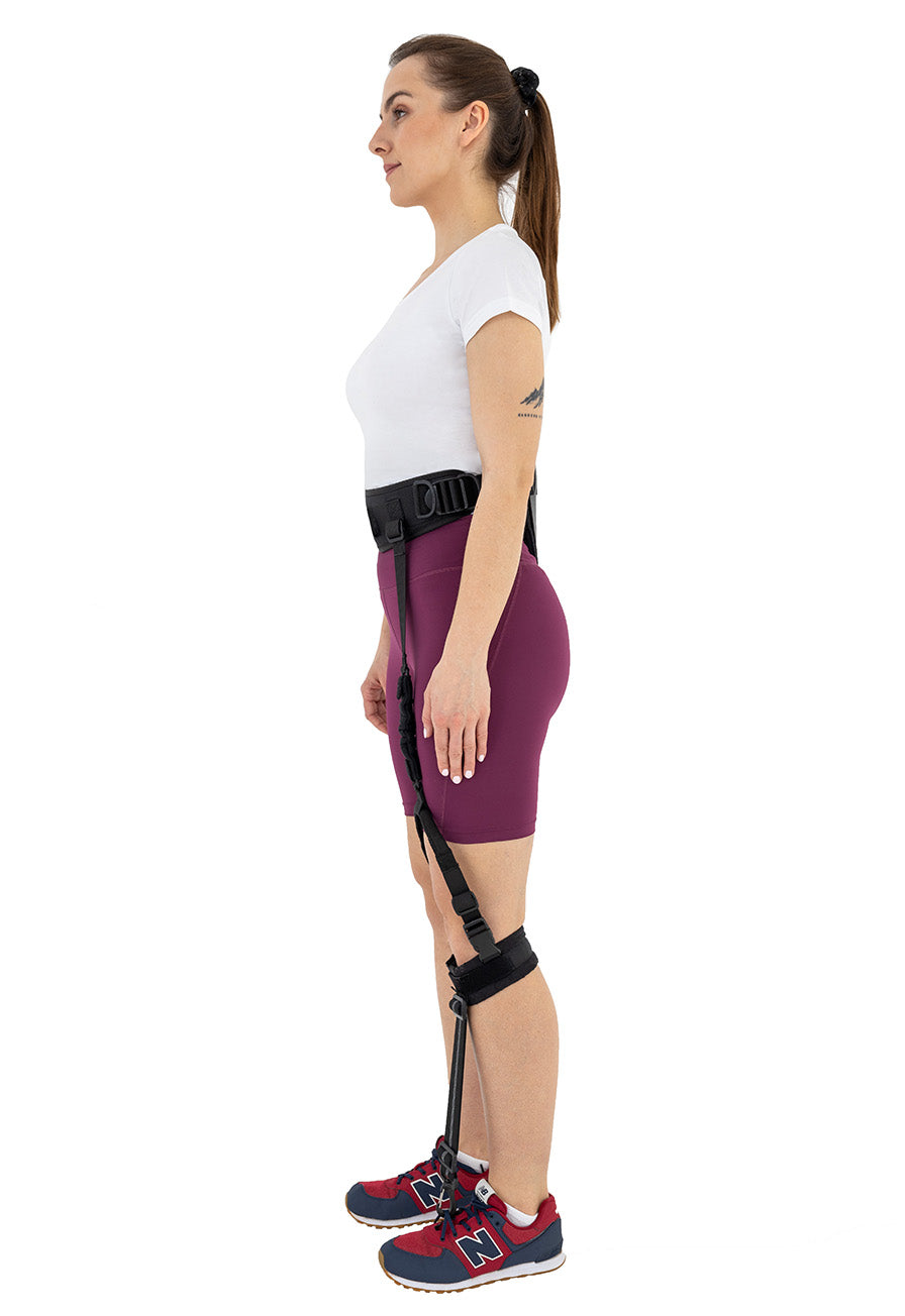 Releveur de pied et orthèse lanceur de jambe pour atteintes neurologiques