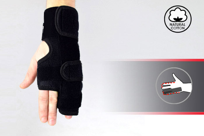 BoxerSplint wrist hand finger immobilization orthosis