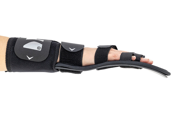ABS hand orthosis and individual finger positioning version with wrist