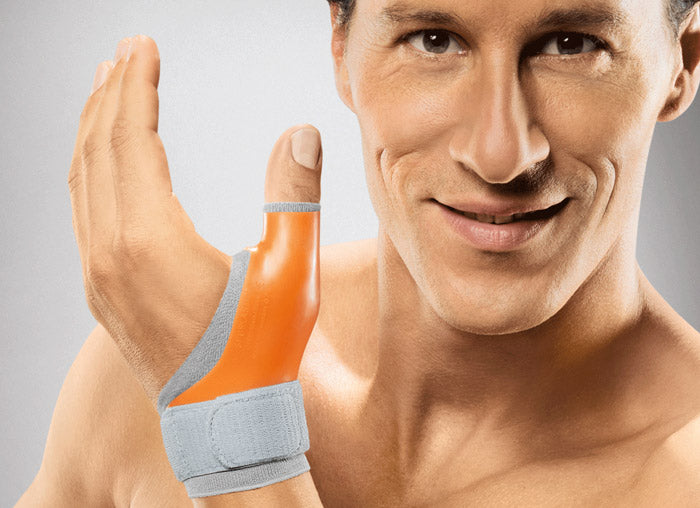 Cotton knitted protection for thermoformable orthoses with wrist