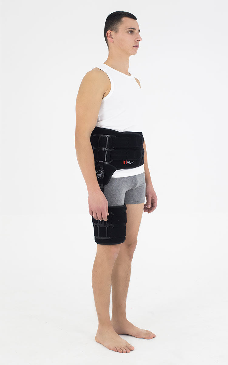 Attelle-Orthèse articulée de hanche Viper 2D pour adulte