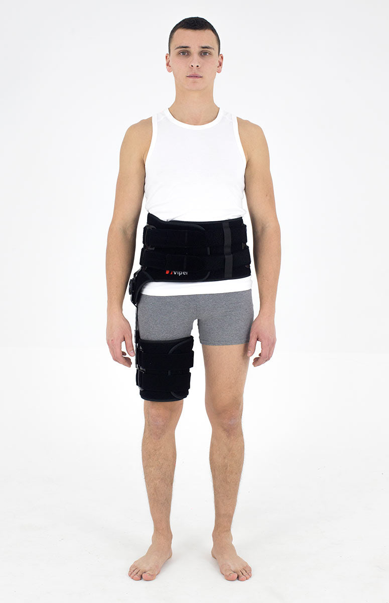 Attelle-Orthèse articulée de hanche Viper 2D pour adulte
