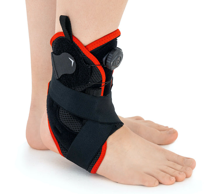 Orthèse attelle de stabilisation de la cheville boa/releveur de pied