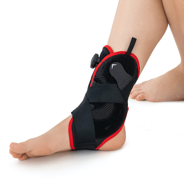 Orthèse attelle de stabilisation de la cheville boa/releveur de pied