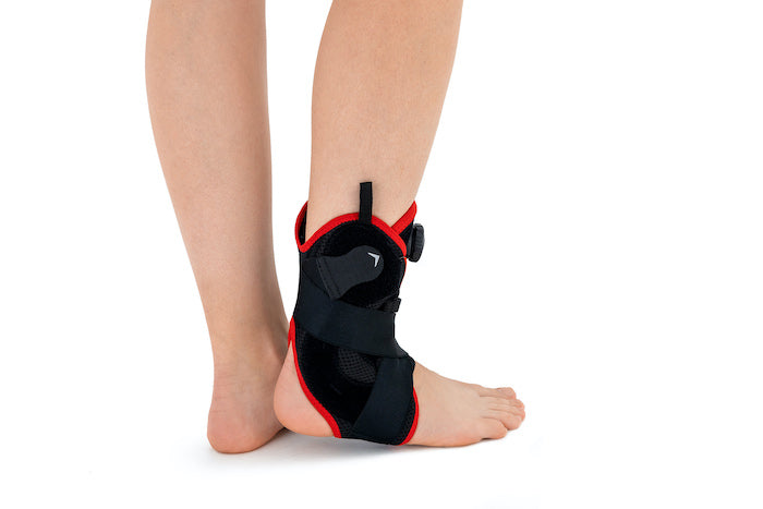 Orthèse attelle de stabilisation de la cheville boa/releveur de pied
