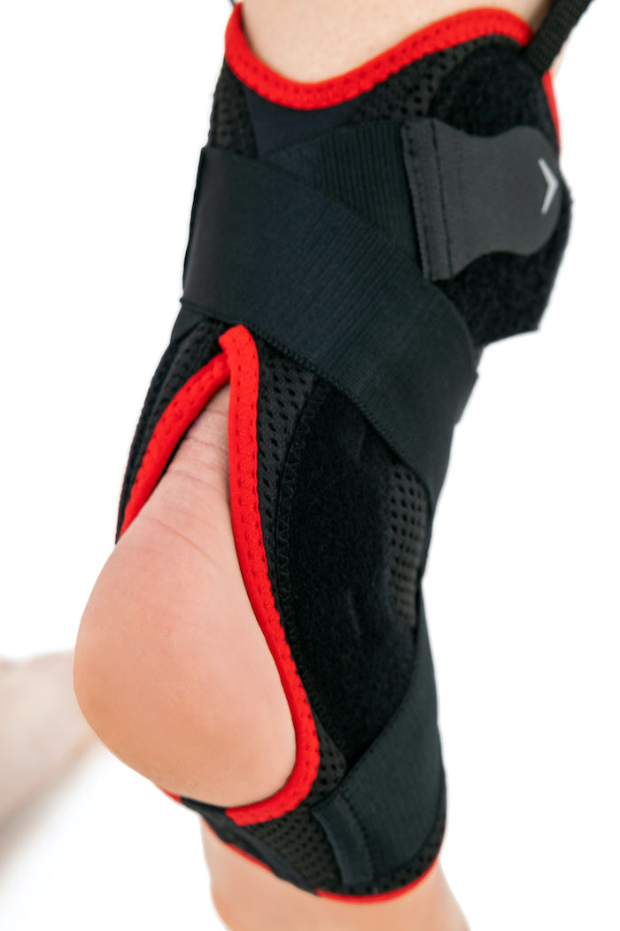 Orthèse attelle de stabilisation de la cheville boa/releveur de pied