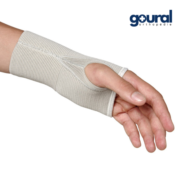Wrist and thumb base support orthosis