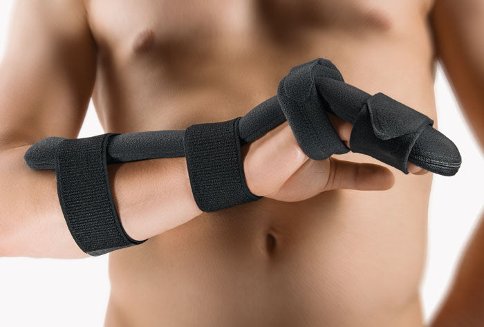 Wrist-hand-finger resting orthosis DIP (intrinsic position plus)