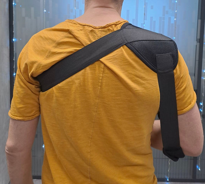 Dynamic sling for hemiplegic (neurological damage to the upper limb)