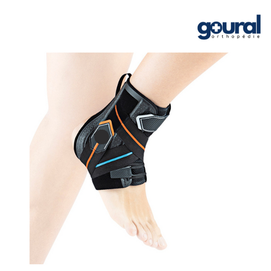 Orthèse de stabilisation de la cheville avec rappel élastique
