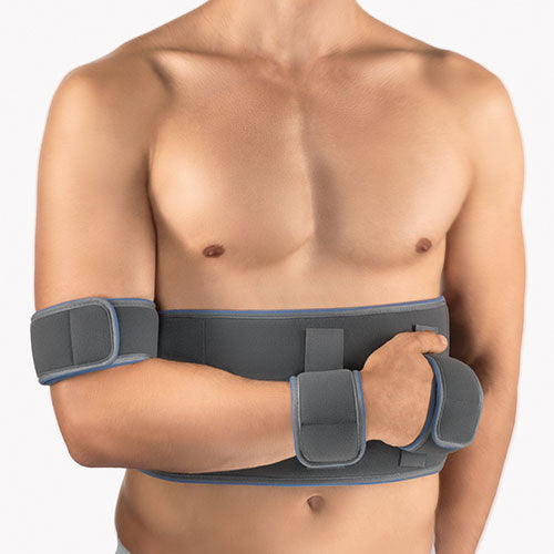Orthèse de maintien de l'épaule - contrainte mini/efficacité maxi