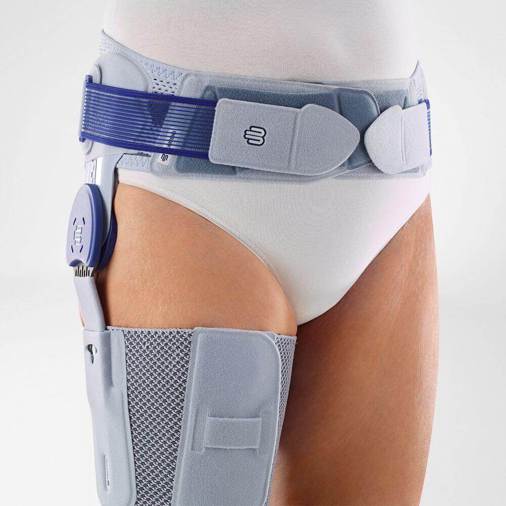 Orthèse de mobilisation antalgique en cas d'arthrose de la hanche CoxaTrain