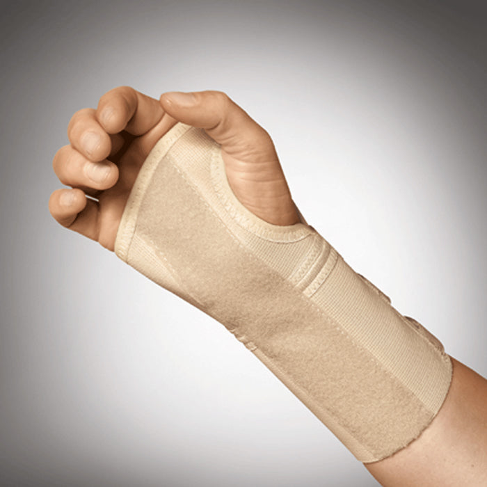 Extra-thin wrist immobilization orthosis