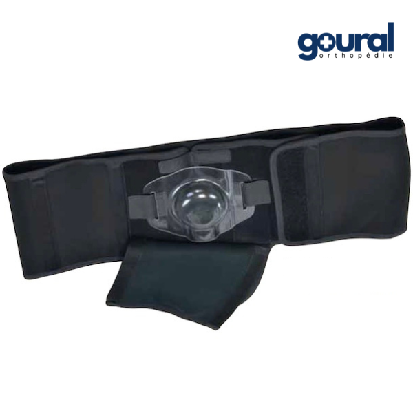 Plastron plexi pour Stomie et Prolapsus (sans ceinture optionnelle)