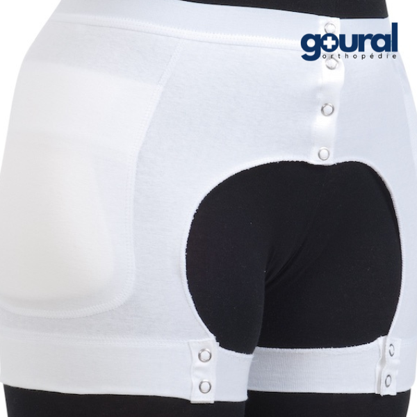 Protecteur de hanches Hip protector ouverture totale avec protections amovibles (optionnelles)
