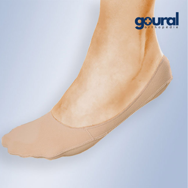 Protecteurs de pied complet en gel et tissu Pinky