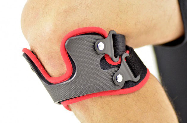 RDP Carbon Goural Dynamic Foot Lifter (Knee Support + Adjustable Tension Elastic + Hooks)