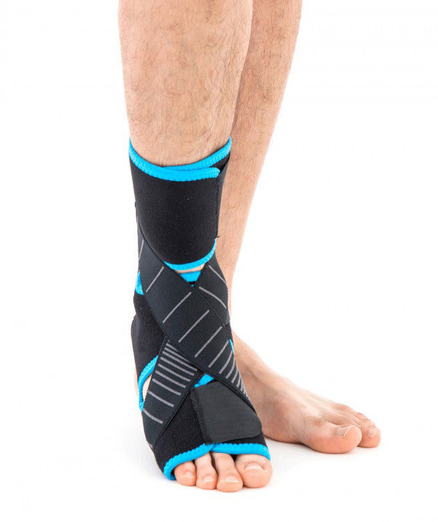 Blue touch dynamic barefoot foot lifter