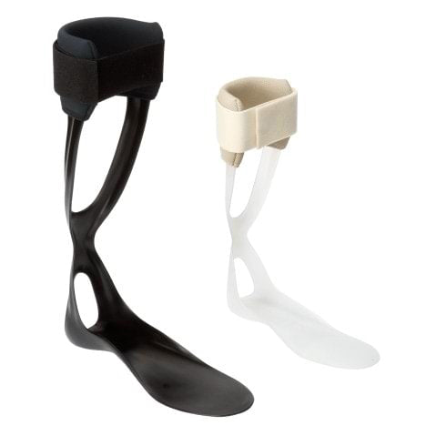 Black and White thermoplastic foot lift