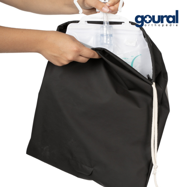 Sac couvre-catheter pour stomisé(e)