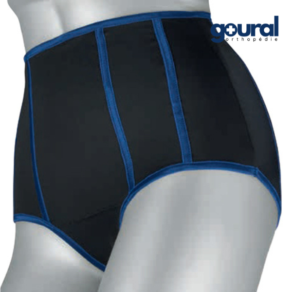 Slip-Boxer pour réduction de hernies inguinales ou inguino-scrotales modérées