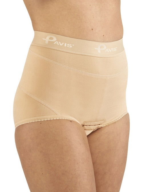 Gaine-slip de maintien abdominal-inguinal Erniablock Lady sans pelotes goural
