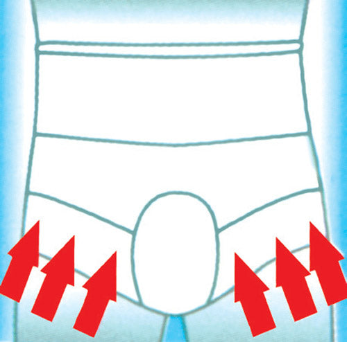 Slip post-opératoire "journées d'hospitalisation" pour homme