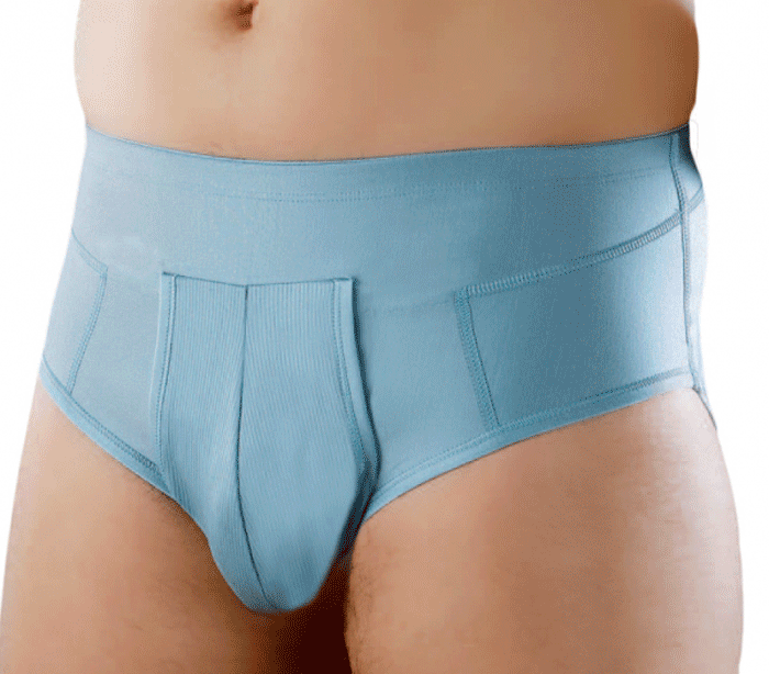 Slip pour réduction des hernies inguinales pour homme ErniaSlip 1 avec pelotes goural