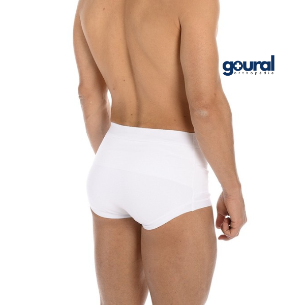Slip herniaire pour réduction de hernie inguinale Alta (avec pelotes)