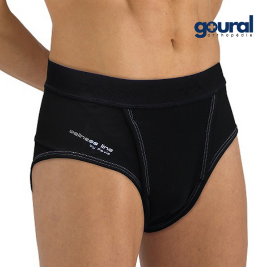 Slip pour réduction de hernie inguinale ErniaSlip Nanofeel sans pelote goural