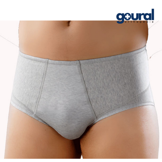 Slip post-opératoire ou hernie inguinale NOcompro 4 sans pelote (version corrigée)