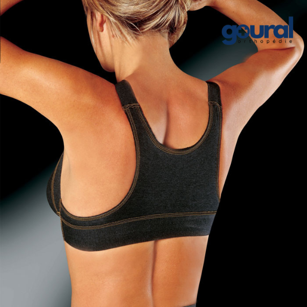 Sports bra - 100% cotton on the skin