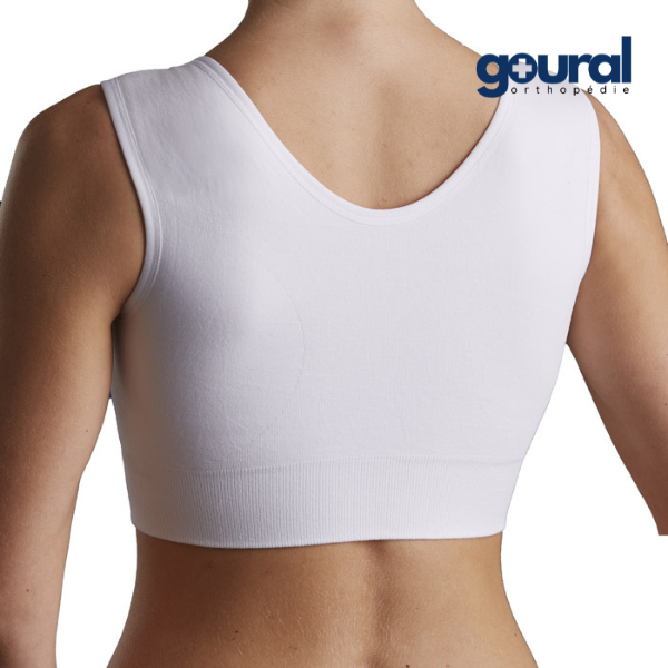 Soutien-gorge post-op sans couture zip bra II