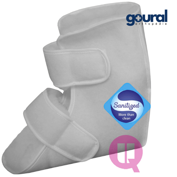 Rising pressure sore prevention heel pad (unit)